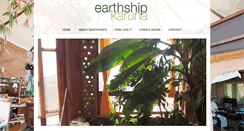 Desktop Screenshot of earthshipkaruna.net